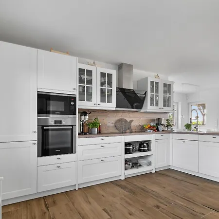 別荘 Bootshaus- Sauna, Steg, Meerblick, Kamin, Terrasse *